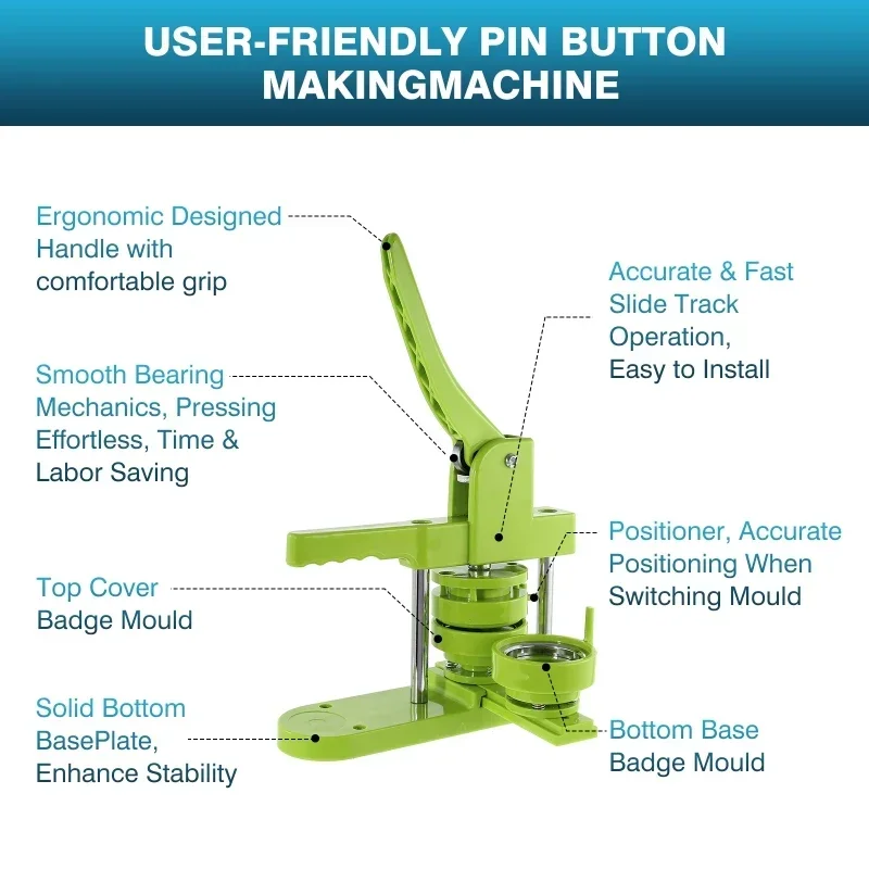 Badge Pin Button Maker Machine - Button Badge Blank review and price