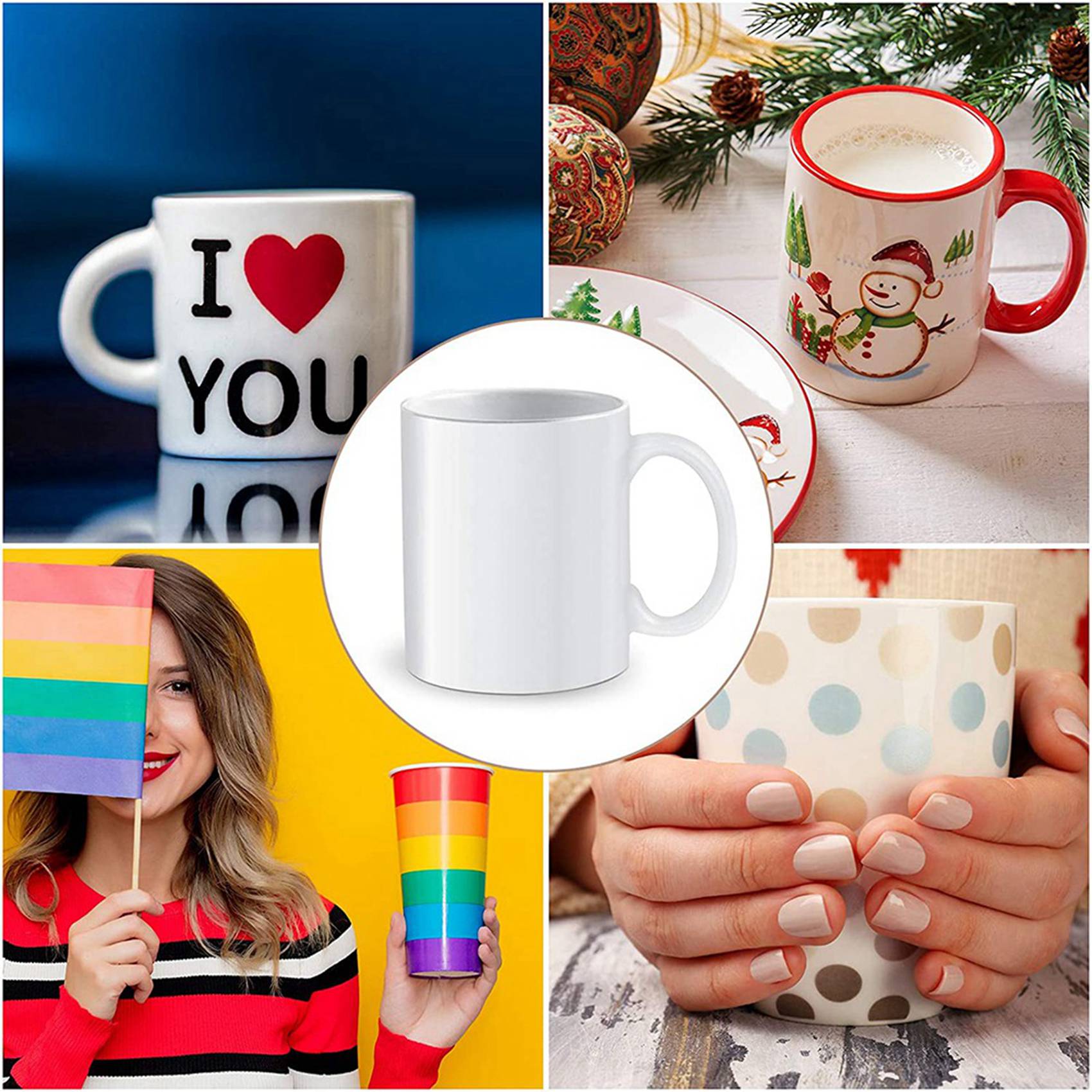 N09R-140Pcs Sublimation Shrink - Sublimation Mug White review and price