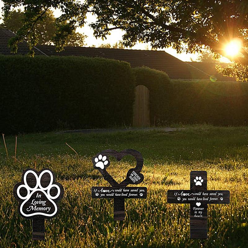 Dog Grave Marker Dog Cemetery  - Yard Sign Blank review and price