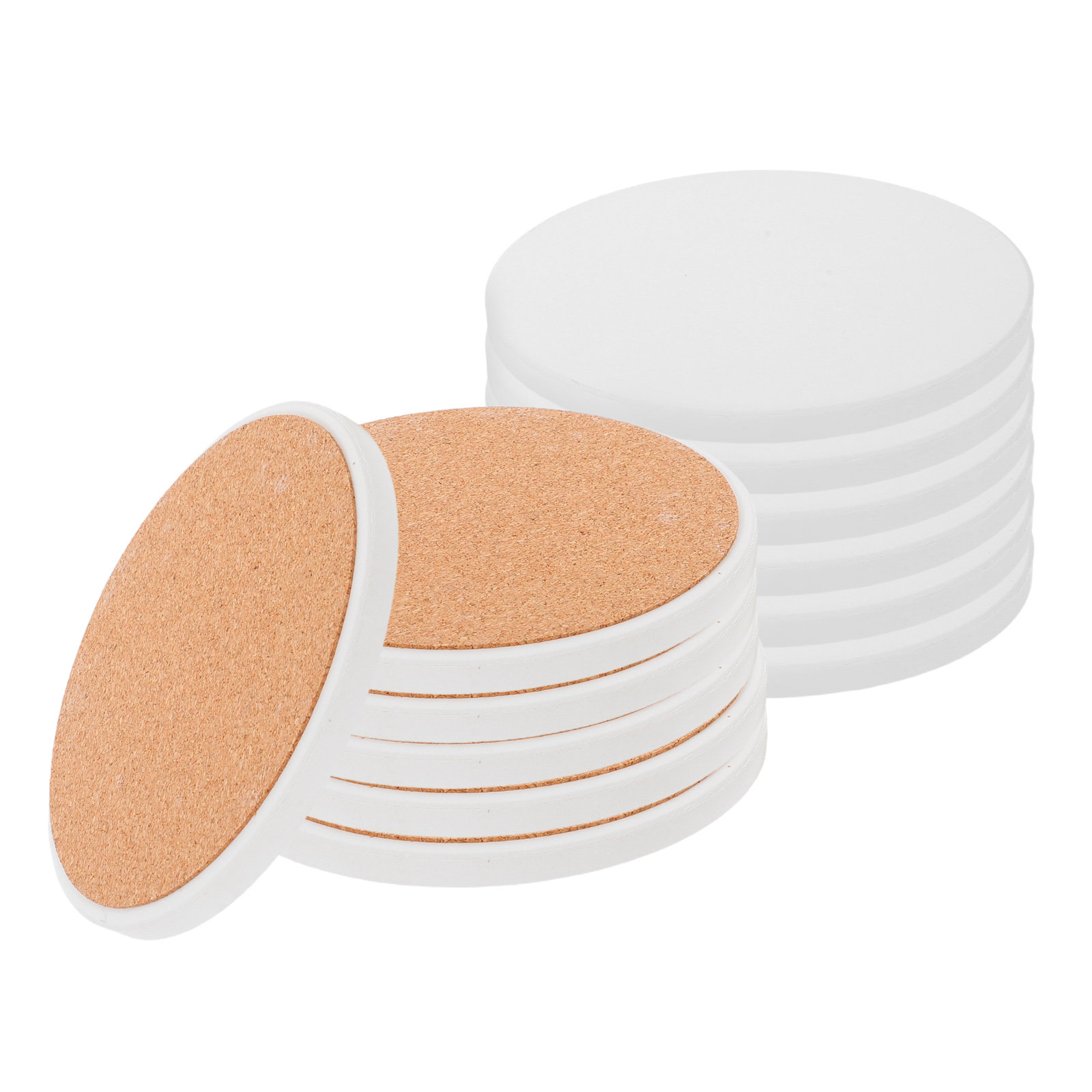 12Pcs Creative Drink Coasters  - Coaster Sublimation Blank review and price