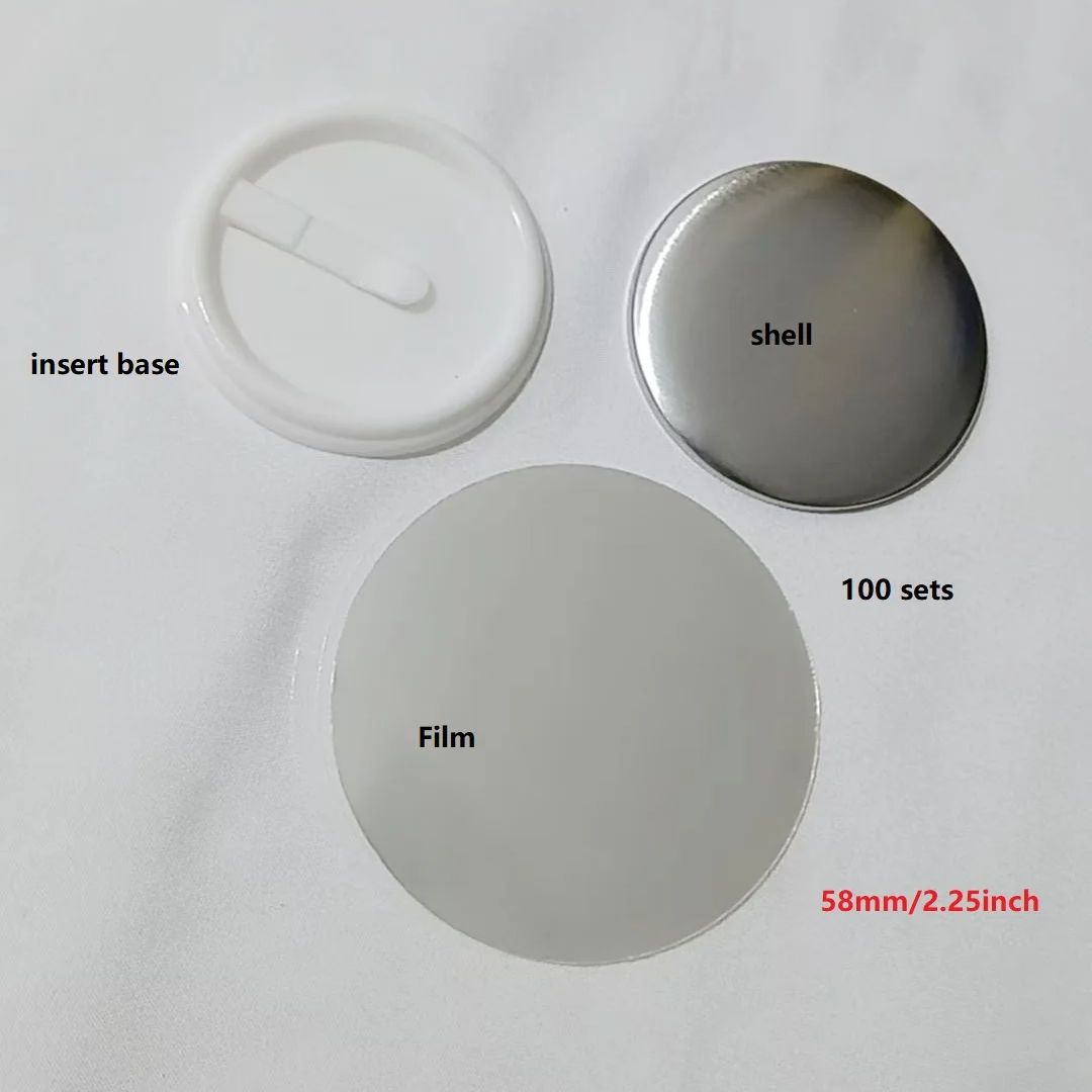 100pcs 58mm 2.25inch Insert bu - Button Badge Blank review and price