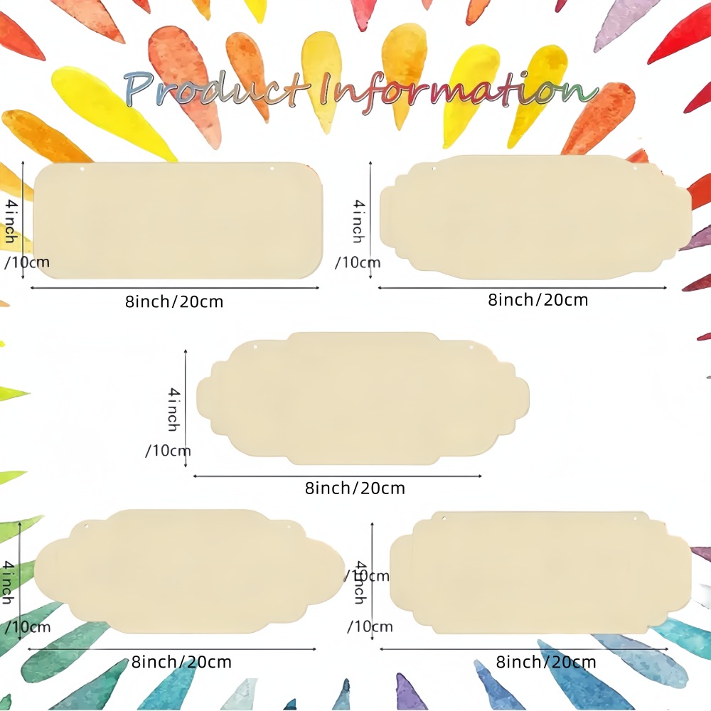 Blank Rectangle Oval Hanging W - Yard Sign Blank review and price