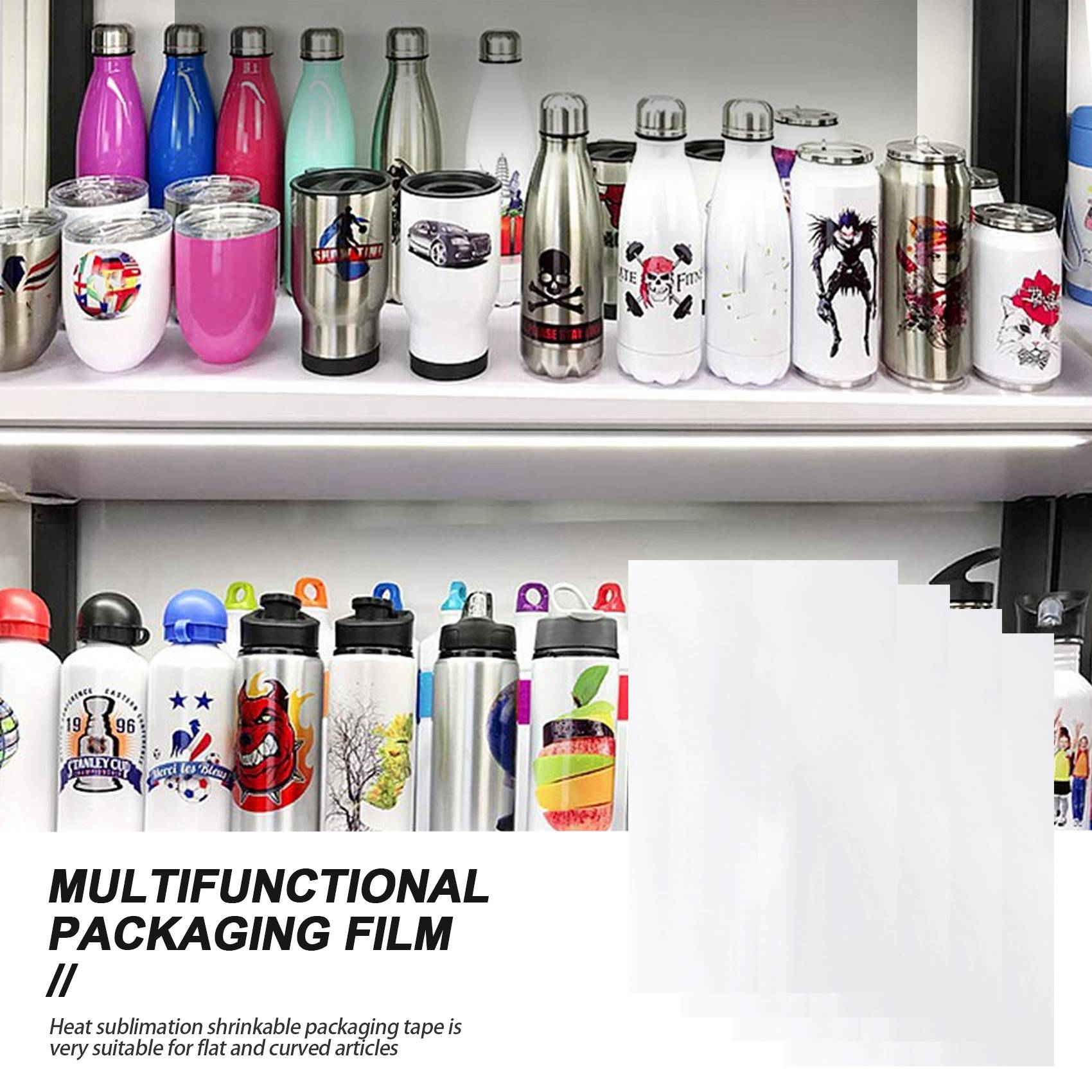 ABHI-30Pcs Sublimation Shrink  - Sublimation Mug White review and price